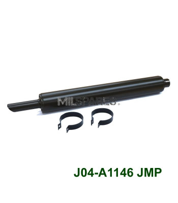 Exhaust, Muffler, Round, Early
